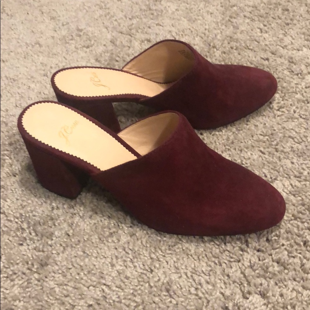 J. Crew mules